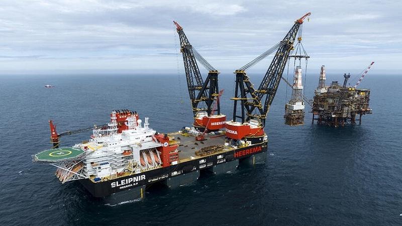 The operation was completed with zero health and safety incidents. (Image Credit: Heerema Marine Contractors)