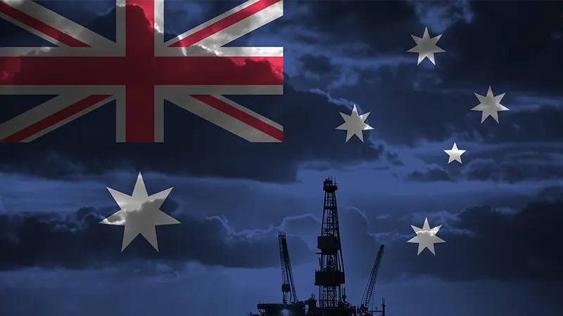 Australia_flag_oil_rig_Northern_Territory