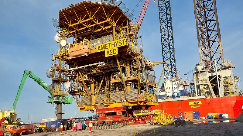 A2D platform offshore decommissioning