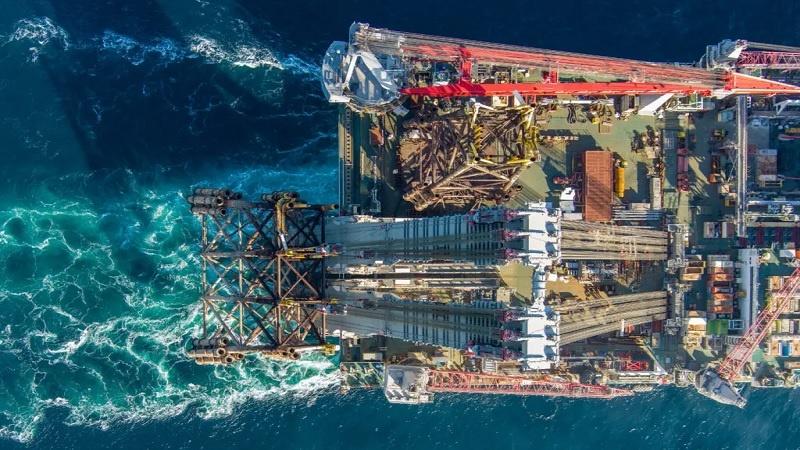 Pioneering Spirit is the largest construction vessel in the world (Image Source: Allseas) 