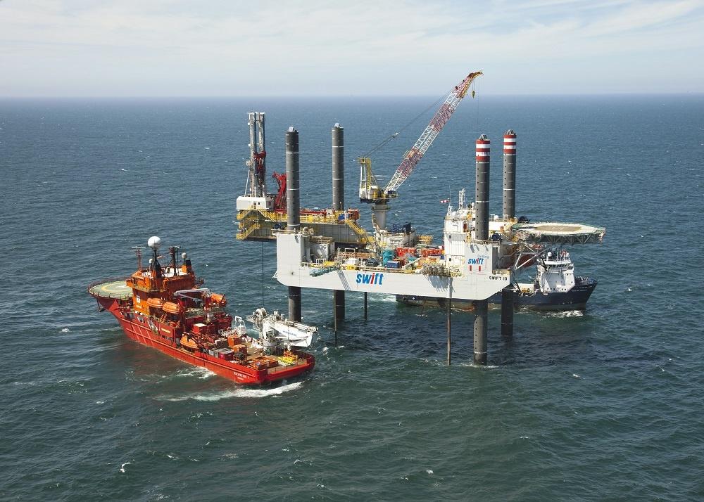 The fully Dutch owned and operated rig, the Swift 10, will be used for the campaign. (Image Credit: Swift Drilling B.V.)