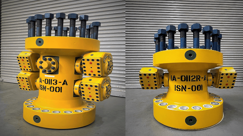 Interventek’s open-water Revolution safety valves are designed for lightweight subsea well intervention and completion operations. (Image Credit: Interventek)