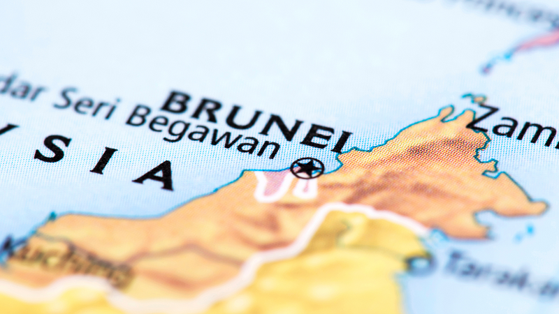 brunei map