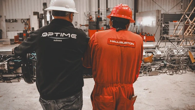 halliburton optime acquisition