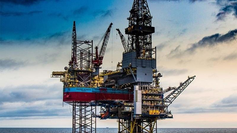 The low-emission jack-up rig Maersk Intrepid. (Image Credit: Maersk Drilling)