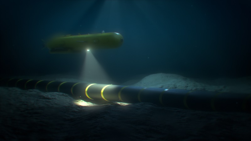 The subsea platform is an unmanned underwater vehicle. (Image source: Adobe Stock)