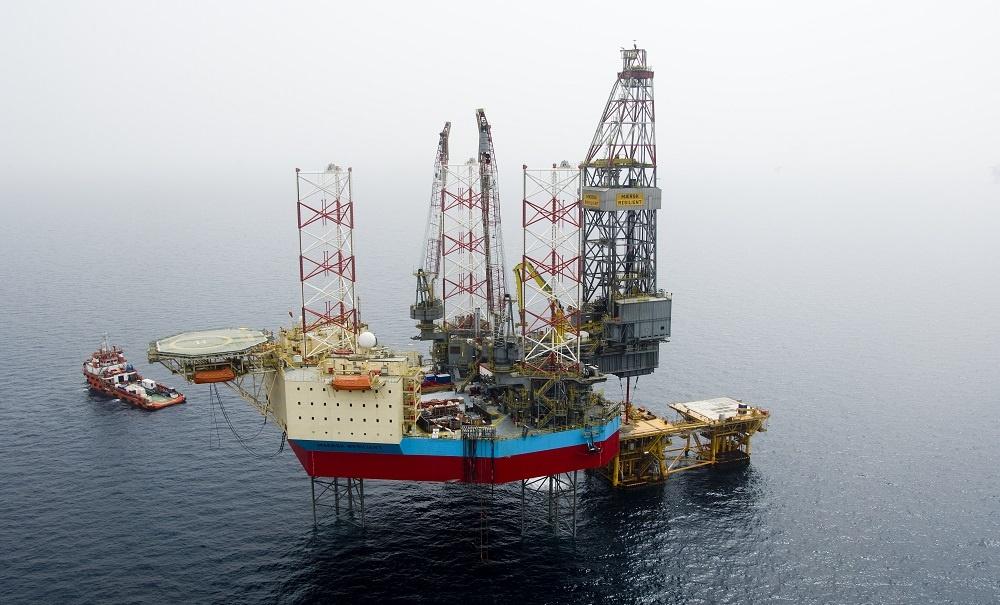 The Maersk Resilient heavy duty jack up rig. (Image Credit: Maersk Drilling)