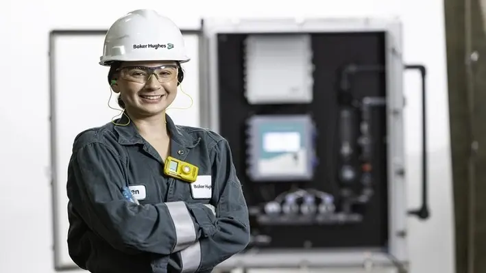 Image of a Baker Hughes engineer