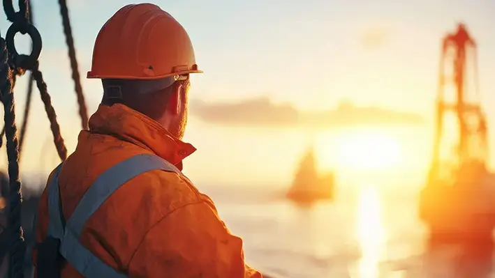 offshore_worker_looks_out_to_sea_Nopsema_McDermott