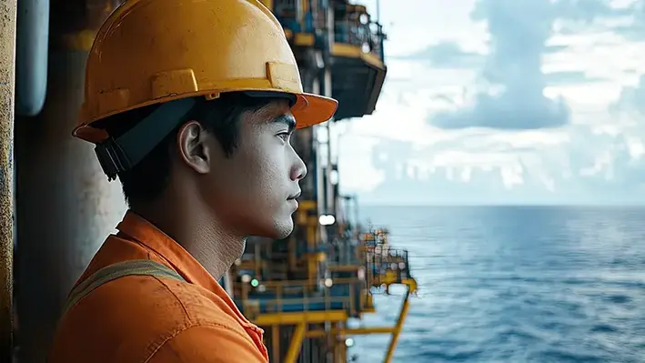 man_yellow_helmet_oil_rig_offshore