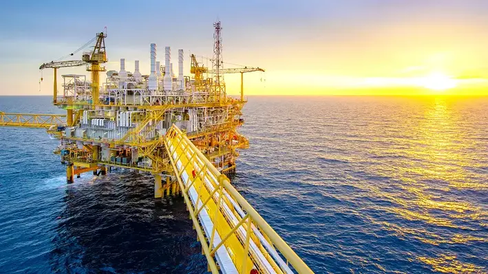 Image of a rig in Malaysia waters