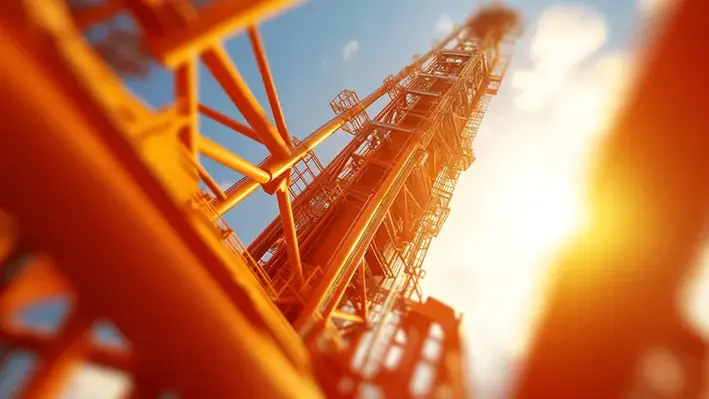 closeup_orange_rig_structure_sunlight