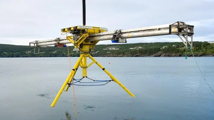 The Acoustic Corer. (Image Credit: PanGeo Subsea)