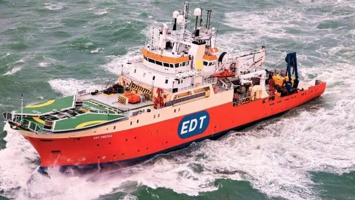 The vessel holds a solid track record for continuous diving operations in the North Sea for many years. (Image credit: N-Sea Group)