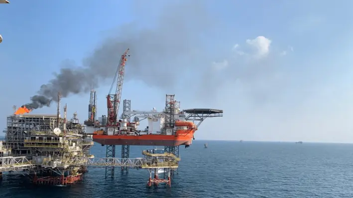 Evolution on location in North Field, Offshore Qatar. (Image Credit: GMS)