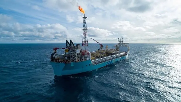 The Aoka Mizu FPSO at the Lancaster field. (Image Credit: Hurricane Energy)