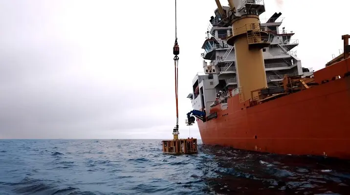 The Far Samson vessel, operated by Solstad Offshore, conducted the installations. (Image Credit: Neptune Energy)