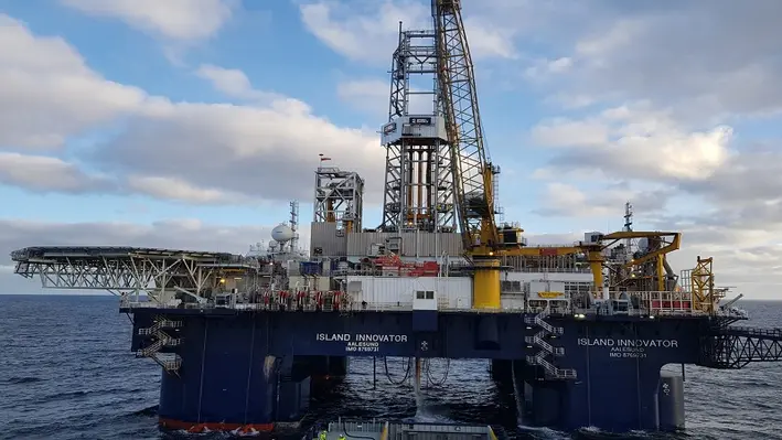 Once it has completed its work offshore Mauritania the Island Innovator will head to the UK. (Image Credit: Island Drilling)