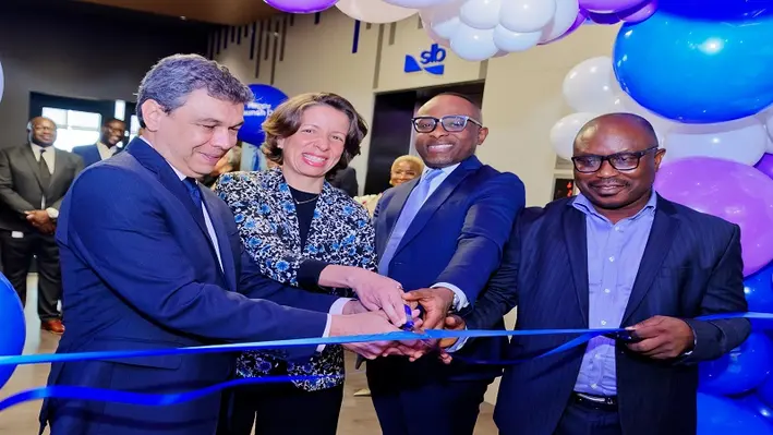 The new Lagos office reflects the new identity of the company and will optimise employee experience. (Image source: SLB) 
