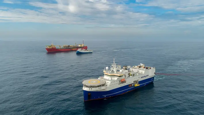 The survey covers a CO2 geological storage license in the Danish North Sea. (Image source: Shearwater GeoServices)