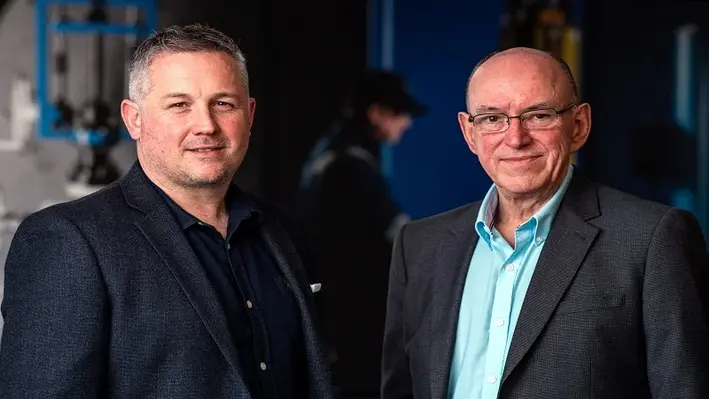 Ian Retalic (right) will be tackling senior client relations and international growth at Unity. (Image source: Unity)