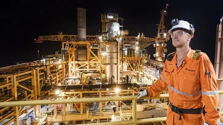 The curtain fell in Q4 2018 on Nganhurra’s 13-year stint over the Enfield oil field. (Image Credit: Woodside Energy)