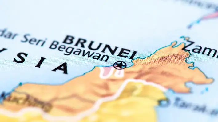 brunei map