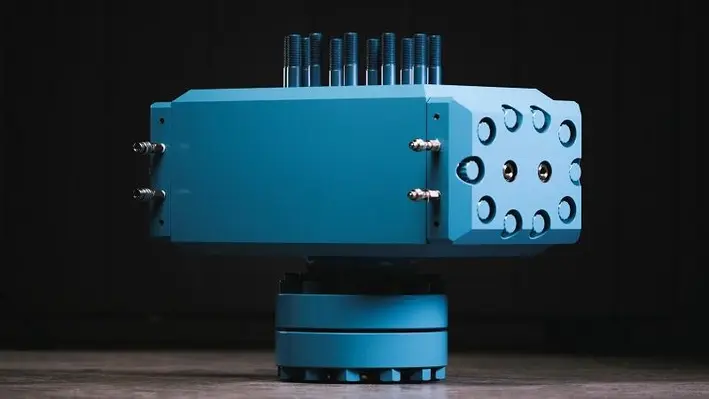 Unity’s new compact shear-seal valve, part of its new range of compact technology solutions. (Image Credit: Unity)