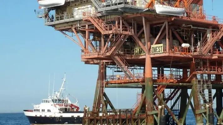 The Woollybutt oil field, located near the northwest of Western Australia ceased production ten years ago. (Image credit: Maritime Union of Australia)