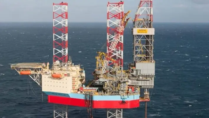 The Maersk Resolve rig. (Image credit: Maersk)